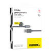 Kanex MiColor Premium Lightning - Kabel MFi z Lightning do USB 1,2 m (Space Grey)