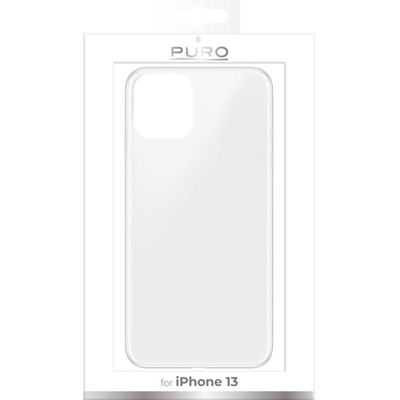 PURO 0.3 Nude - Etui iPhone 13 (przezroczysty)