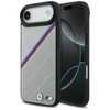 BMW M Tricolor Metal Logo MagSafe - Etui iPhone Air (szary)