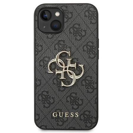 Guess 4G Big Metal Logo - Etui iPhone 14 Plus (szary)