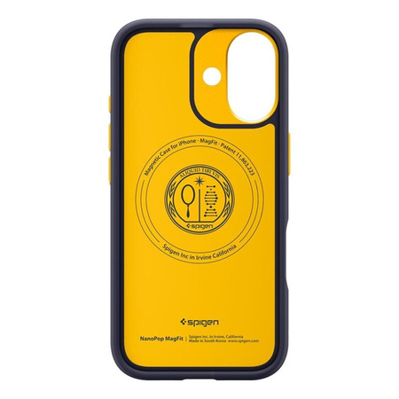 Spigen Nano Pop Mag MagSafe - Etui do iPhone 17 (Blueberry Navy)