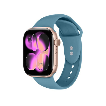 Crong Liquid - Pasek do Apple Watch 38/40/41/42 mm (morski)