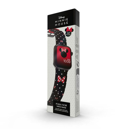 Disney Minnie Mouse - Pasek do Apple Watch (Polka Noir)