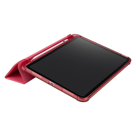 Tucano Satin Case – Etui do iPad 10.9" (2022) w/Magnet & Stand up z uchwytem Apple Pencil (różowy)