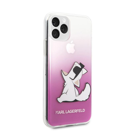 Karl Lagerfeld Choupette Fun Sunglasses - Etui iPhone 11 Pro (różowy)