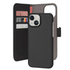 PURO Wallet Detachable - Etui 2w1 iPhone 15 (czarny)