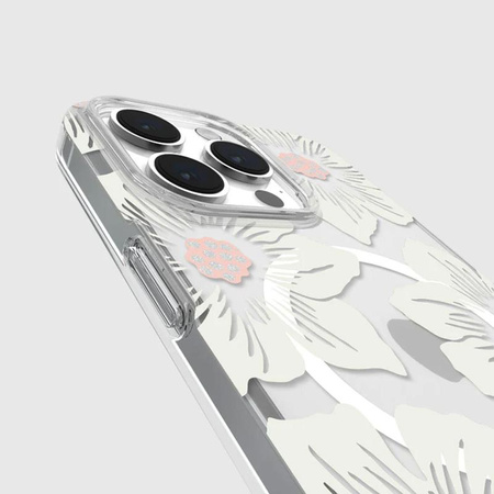 Kate Spade New York Protective MagSafe - Etui iPhone 15 Pro Max (Hollyhock Cream)