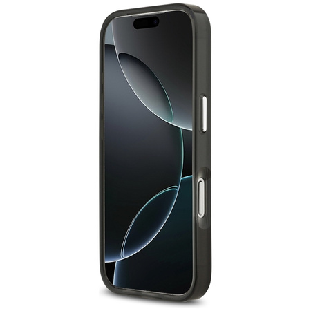 Karl Lagerfeld IML Aquarelle Karl & Logo MagSafe - Etui iPhone 17 Pro (czarny)