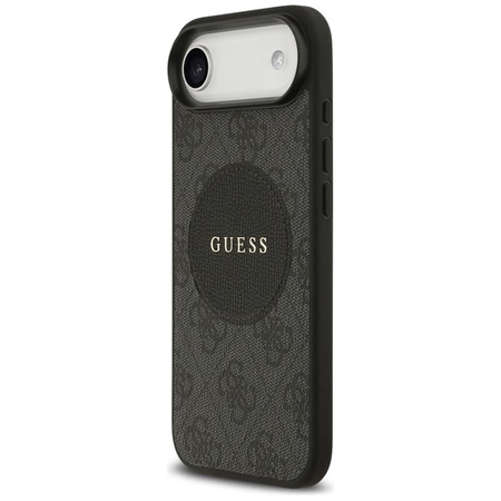 Guess 4G Circle Classic Logo MagSafe - Etui iPhone Air (czarny)