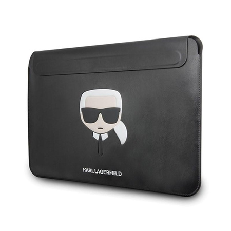 Karl Lagerfeld Ikonik Sleeve - Etui na Macbook Pro / Air 13” / notebook 13" (Czarny)