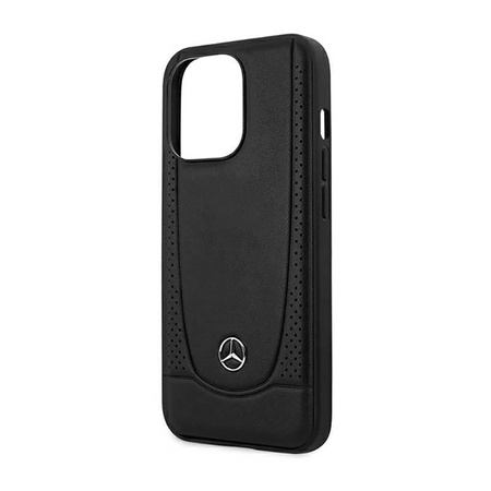Mercedes Leather Urban Line - Etui iPhone 14 Pro Max (czarny)
