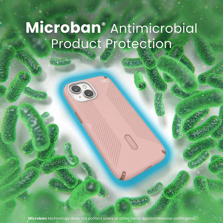 Speck Presidio2 Grip ClickLock & MagSafe - Etui iPhone 16e / iPhone 15 / iPhone 14 / iPhone 13 (Dahlia Pink / Rose Copper)