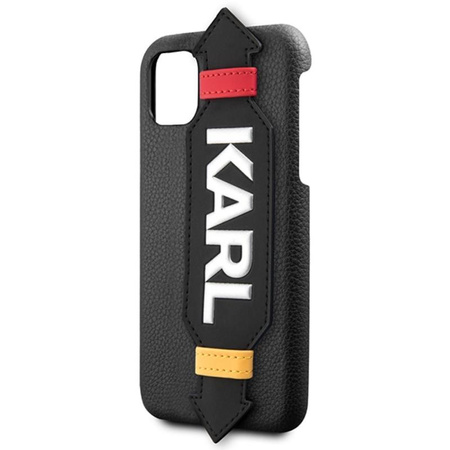 Karl Lagerfeld Case Strap - Etui iPhone 11 Pro (czarny)