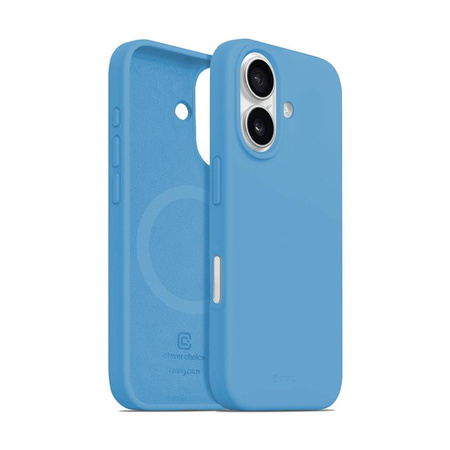 Crong Color Cover Magnetic - Etui iPhone 16 MagSafe (niebieski)