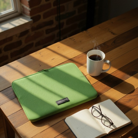 Tucano Colore2 - Pokrowiec MacBook Air 13” / Pro 13" / Laptop 12” (zielony)