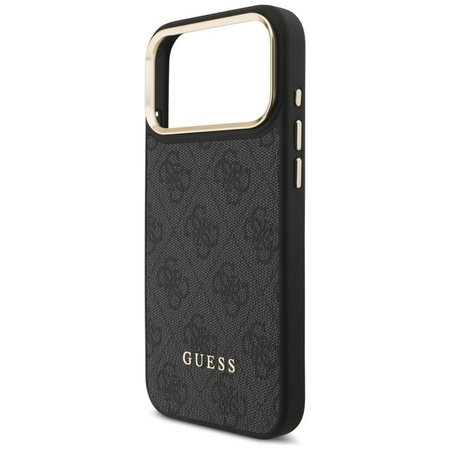 Guess Bundle Pack MagSafe 4G - Zestaw etui + portfel MagSafe do iPhone 17 Pro Max (czarny)