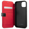 Ferrari Booktype On Track Carbon Stripe - Etui iPhone 13 (czarny)