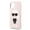 Karl Lagerfeld Fullbody Silicone Iconic - Etui iPhone 11 Pro (Pink)
