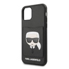 Karl Lagerfeld CardSlot - Etui iPhone 11 z kieszenią na karty (Black)