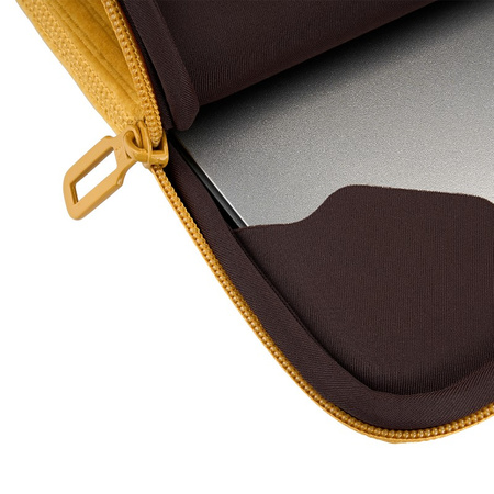 TUCANO Velluto 2 - Pokrowiec MacBook Air 13" (M4/M3/M2/M1/2025-2018) / Pro 13" / Laptop 12" (żółty)