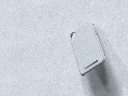 Nordic Elements Original Idun - Materiałowe etui iPhone Xs / X (Light Grey)