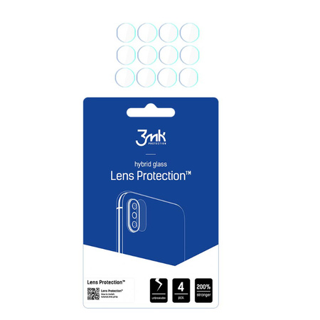3mk Lens Protection - Szkło na obiektyw aparatu iPhone 15 Pro (4 zestawy)