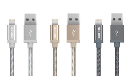 Kanex MiColor Premium Lightning - Kabel MFi z Lightning do USB 1,2 m (Space Grey)