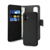 PURO Wallet Detachable - Etui 2w1 iPhone 12 / iPhone 12 Pro (czarny)