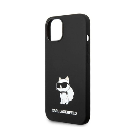 Karl Lagerfeld Silicone NFT Choupette - Etui iPhone 14 (czarny)