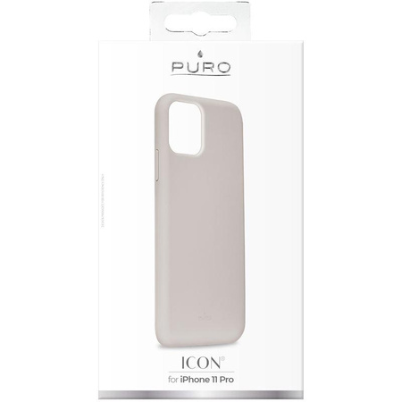 PURO ICON Cover - Etui iPhone 11 Pro (Taupe)