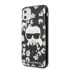 Karl Lagerfeld Iconic Karl Flower - Etui iPhone 11 (czarny)