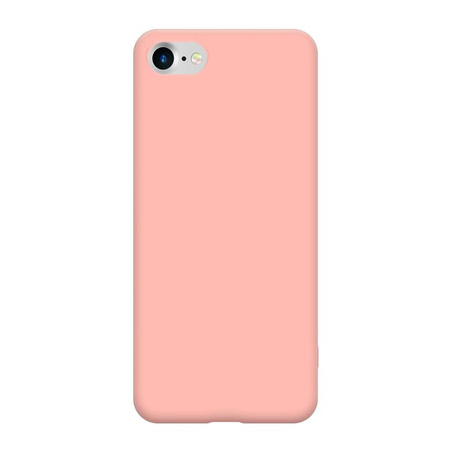 Crong Color Cover - Etui iPhone SE (2022/2020) / 8 / 7 (piaskowy róż)