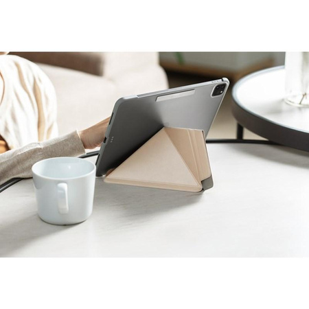 Moshi VersaCover - Etui origami iPad Pro 11" (2020/2018) z ładowaniem Apple Pencil (Savanna Beige)