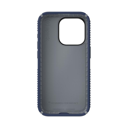 Speck Presidio2 Grip - Etui iPhone 15 Pro (Coastal Blue / Dust Grey / White)