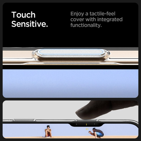 Spigen Thin Fit T Mag MagSafe - Etui do iPhone 16 Pro Max (Clear / White)