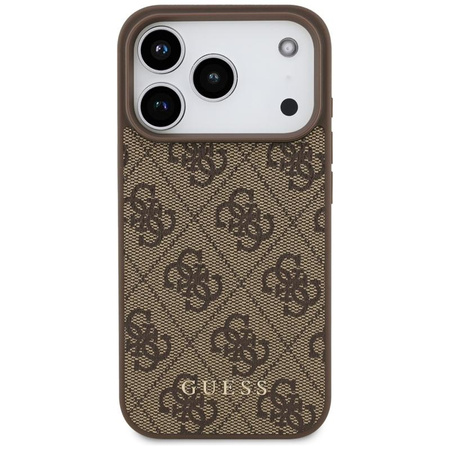 Guess 4G Classic - Etui iPhone 17 Pro (brązowy)