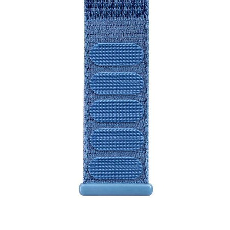 Crong Nylon - Pasek sportowy do Apple Watch 44/45/46/49 mm (Ocean Blue)