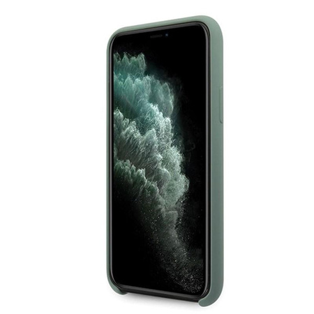 Guess Silicone 4G Tone to Tone - Etui iPhone 11 Pro Max (khaki)