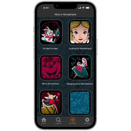 Disney Alice in Wonderland - Pasek do Apple Watch (Time for Tea)