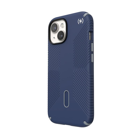 Speck Presidio2 Grip ClickLock & Magsafe - Etui iPhone 15 (Coastal Blue / Dustgrey / White)