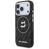 Karl Lagerfeld IML Choupette Head Logo MagSafe - Etui iPhone 17 Pro Max (czarny)