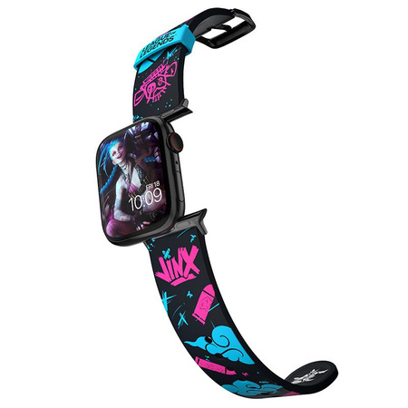 League of Legends - Pasek do Apple Watch (Jinx Graffiti)