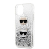 Karl Lagerfeld Liquid Glitter Hearts - Etui iPhone 11 Pro Max