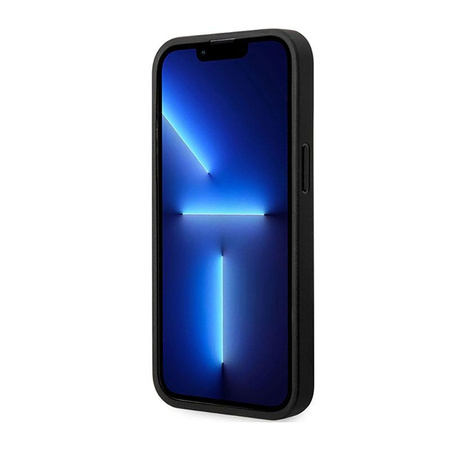 BMW Quilted Tricolor - Etui iPhone 14 Pro (szary)