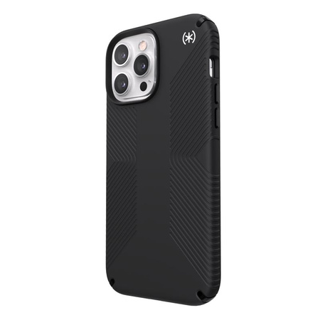 Speck Presidio2 Grip - Antypoślizgowe etui iPhone 13 Pro Max / iPhone 12 Pro Max (Black)