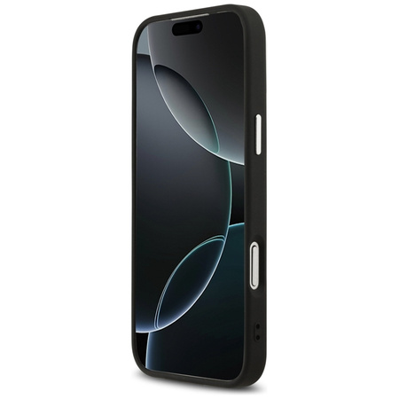 Guess Triangle Logo MagSafe - Etui iPhone 17 Pro (czarny)