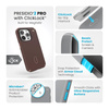 Speck Presidio2 Pro ClickLock & MagSafe - Etui iPhone 15 Pro (New Planet/Clay Tan)