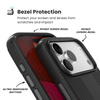 Speck Presidio2 Grip MagSafe - Etui iPhone 17 Pro Max (Black / Slate Grey / White)