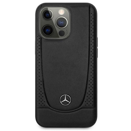 Mercedes Leather Urban Line - Etui iPhone 13 Pro (czarny)