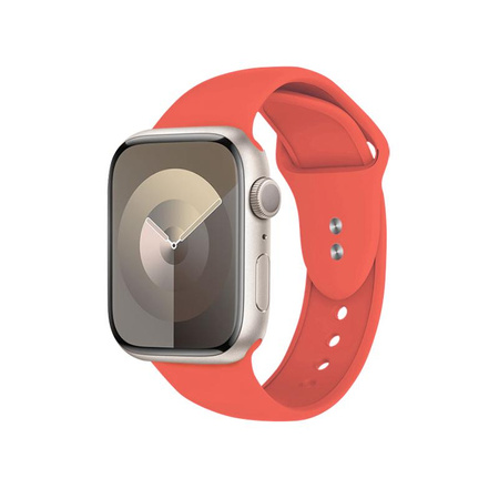 Crong Liquid - Pasek do Apple Watch 38/40/41/42 mm (koralowy)